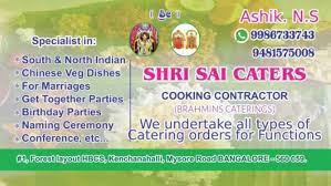 Shri Sai Caterers. (Forest Layout . Jayramdas Railway Gate)