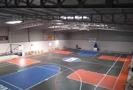 Evoke Academy Basketball Court